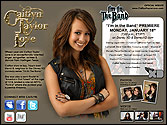 Caitlyn Taylor Love Website Design by Rayz Designz